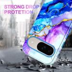 Casetego for Google Pixel 10/10 Pro Case,Compatible with MagSafe,[Military Grade Drop Test] Full Protection Slim Shockproof Women Girls Cover for Google Pixel 10/10 Pro,Azure Blue