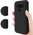 Annymall for LG V40 Case, LG V40 ThinQ Case, with Built in Screen Protector Full Body Rugged 3 in 1 Bumper Heavy Duty Shockproof Drop/Dust-Proof Protective Phone Case Cover for LG V40 ThinQ (Black)