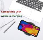 Annymall for LG V40 Case, LG V40 ThinQ Case, with Built in Screen Protector Full Body Rugged 3 in 1 Bumper Heavy Duty Shockproof Drop/Dust-Proof Protective Phone Case Cover for LG V40 ThinQ (Black)