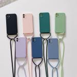 Crossbody Lanyard Strap Rope Phone Case For iPhone 8 7 6 Plus 6S 5S X XS Max XR SE Necklace Adjustable Cover