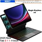 Magic Keyboard Case for New Samsung Tab S11 S10 Lite FE S9 FE S8 S7 11" S10+/S9 FE +/S8+/S7 FE + 12.4" Floating Cantilever Cover