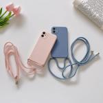 Crossbody Lanyard Strap Rope Phone Case For iPhone 8 7 6 Plus 6S 5S X XS Max XR SE Necklace Adjustable Cover