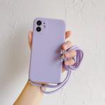 Crossbody Lanyard Strap Rope Phone Case For iPhone 8 7 6 Plus 6S 5S X XS Max XR SE Necklace Adjustable Cover