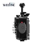 WEEFINE New TGPRO Housing for TG7/TG6/TG5 Camera scuba UW case With Built-in Vacuum System With 80M Waterproof Depth