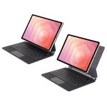 Magic Keyboard Case for New Samsung Tab S11 S10 Lite FE S9 FE S8 S7 11" S10+/S9 FE +/S8+/S7 FE + 12.4" Floating Cantilever Cover