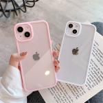 Candy Shockproof Silicone Bumper Phone Case For iPhone 17 16 15 14 11 12 13 Pro Max XS XR Plus Transparent Protection Back Cover