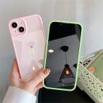 Candy Shockproof Silicone Bumper Phone Case For iPhone 17 16 15 14 11 12 13 Pro Max XS XR Plus Transparent Protection Back Cover