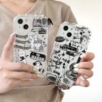 Black Guitar Music Cat Clear Case for Samsung A05S A13 A21S A22 A23 A31 A33 A34 A35 A51  A53 A71 A72 5G luxury Airbag Shockproof