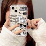 Black Guitar Music Cat Clear Case for Samsung A05S A13 A21S A22 A23 A31 A33 A34 A35 A51  A53 A71 A72 5G luxury Airbag Shockproof