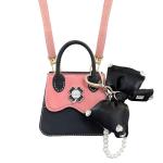 Yohulod for Motorola Razr 2024/2025 Case Cute Shape, Stylish Design Razr 2024/2025 Phone Case for Women Girls, Shockproof Crossbody Case Compatible with Moto Razr 2024/2025 Black