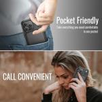 Vinich for iPhone 17 Pro Wallet Case with Card Holder, RFID Blocking Credit Slots Kickstand Shockproof Phone Cover Fit for iPhone 17 Pro 6.3" Black