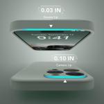 SuydanBox Magnetic for iPhone 16 Pro Case, Compatible with MagSafe, [Full Camera Protection][Screen Protector] Silicone Shockproof Protective Phone Case for iPhone 16 Pro 6.3", Calke Green