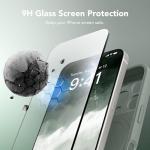 SuydanBox Magnetic for iPhone 16 Pro Case, Compatible with MagSafe, [Full Camera Protection][Screen Protector] Silicone Shockproof Protective Phone Case for iPhone 16 Pro 6.3", Calke Green