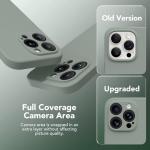 SuydanBox Magnetic for iPhone 16 Pro Case, Compatible with MagSafe, [Full Camera Protection][Screen Protector] Silicone Shockproof Protective Phone Case for iPhone 16 Pro 6.3", Calke Green