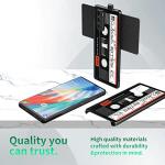 Rossy for LG Wing 5G Phone Case Slim Lightweight Retro Audio Cassette Patten Design Hard PC Shookproof Protection Anti-Scratch Cover for LG Wing 5G 6.8 inch