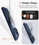 TORRAS Magnetic Slim-Fit for iPhone 17 PRO MAX Case, Ultra-Thin 17 ProMax Phone Case Compatible with MagSafe, Light Anti-Scratch Matte Hard PC Bayer 6.9 inch OriginFit, Deep Blue