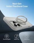 Anker Ultra Magnetic for iPhone Case with Sturdy 360° Ring Stand, Military-Grade Shockproof Kickstand Compatible with MagSafe (for iPhone 16 Pro Max, Titanium)