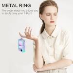 BENTOBEN for Samsung Galaxy Z Flip 6 5G Case with Ring, Heavy Duty 2 in 1 Full Body Rugged Galaxy Z Flip6 Case Girls Women Boy Men Shockproof Protection Cover for Samsung Z Flip 6 6.7”,Purple