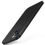 TORRAS Slim Fit for iPhone 14/13 Case, Ultra-Thin Sturdy Protective Cover with Anti-Scratch & No Fingerprint Hard Plastic Super Slim Phone Case for iPhone 14/13 (6.1"), Chimney Black