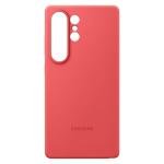 Samsung Galaxy S25 Ultra Silicone Phone Case, Protective Cover, Color Variety, Smooth Grip, Durable Design, Snug Fit, US Version, EF-PS938CREGUS, Red