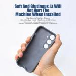 Soft Liquid Silicon Phone Case For Samsung Galaxy A55 A35 A54 A34 A53 A52 5G A26 A36 A25 A15 A17 A16 Cover For Samsung A56 Cases