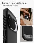 Spigen for Pixel 10/10 Pro Case, Rugged Armor MagFit (2025) [Designed for Pixelsnap, Compatible with MagSafe Accessories] - Matte Black
