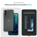 TUDIA Merge Motorola Moto G 5G 2024 Case - Dual Layer [Military Grade] Phone Case, Shockproof, Slim, Non-Slip, Heavy Duty Protective Phone Case - Protector Phone Cover - Indigo Blue