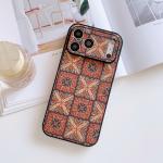 Retro Ethnic Bohemian Style Paisley Pattern Series Shock Proof Phone Cover Case for iPhone 17 16 15 14 13 12 Pro Max Plus Air
