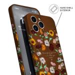 Bohemian Florals IPhone17 Must-Haves Phone Case for IPhone 17 16 15 14 13 HD Hard Single Layer Tough Case
