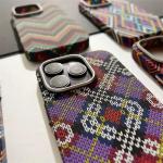 Bohemian Style Night Glow Kevlar Patterned Magnetic Phone Case For iPhone 16 1514 13 12 Pro Max  Magsafe Shockproof Phone Cover