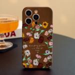 Bohemian Florals IPhone17 Must-Haves Phone Case for IPhone 17 16 15 14 13 HD Hard Single Layer Tough Case