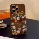 Bohemian Florals IPhone17 Must-Haves Phone Case for IPhone 17 16 15 14 13 HD Hard Single Layer Tough Case
