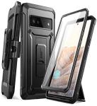 SUPCASE Unicorn Beetle Pro Series Case for Google Pixel 7a (2023 Release), Full-Body Rugged Holster Case with Built-in Screen Protector (Black)