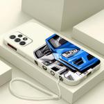 Sports Car Tokyo JDM Case for Samsung Galaxy A33 A12 A52 A15 A14 A54 A11 A55 A53 A13 A32 A22 A23 A34 A25 A24 A42 A21s Soft Cover