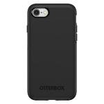 OtterBox iPhone SE 3rd/2nd Gen, iPhone 8/7 (Non-retail/Ships in Polybag) Symmetry Series Case - BLACK, ultra-sleek, wireless charging compatible, raised edges protect camera & screen