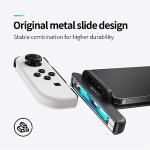 Phistone Switch Joycon Controller Holder for Mobiles and Tablets | Enhance Your Mobile Gaming with a Comfortable & Adjustable Grip | Compatible with Android/iOS/iPhone/iPad(Supports 12-25CM) (White).