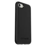 OtterBox iPhone SE 3rd/2nd Gen, iPhone 8/7 (Non-retail/Ships in Polybag) Symmetry Series Case - BLACK, ultra-sleek, wireless charging compatible, raised edges protect camera & screen