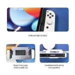 Phistone Switch Joycon Controller Holder for Mobiles and Tablets | Enhance Your Mobile Gaming with a Comfortable & Adjustable Grip | Compatible with Android/iOS/iPhone/iPad(Supports 12-25CM) (White).