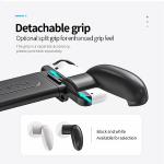 Phistone Switch Joycon Controller Holder for Mobiles and Tablets | Enhance Your Mobile Gaming with a Comfortable & Adjustable Grip | Compatible with Android/iOS/iPhone/iPad(Supports 12-25CM) (White).