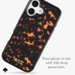 Kate Spade New York iPhone 17 Case - Compatible with MagSafe - Designer Phone Case - Tortoise