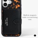 Kate Spade New York iPhone 17 Case - Compatible with MagSafe - Designer Phone Case - Tortoise