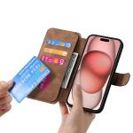 Removable Wallet Card Slot Flip Holder Magnetic Case for Magsafe IPhone 17 Air 16 15 14 13 12 11 Pro Max Plus XR Leather Cover