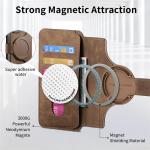 Removable Wallet Card Slot Flip Holder Magnetic Case for Magsafe IPhone 17 Air 16 15 14 13 12 11 Pro Max Plus XR Leather Cover