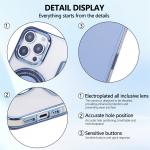 Luxury Clear Flip Leather Slot Card Bag Magnet Magnetic Phone Case For iPhone 16E 15 16 17 Pro Max Plus 14 13 12 Plated Cover