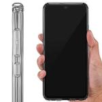 Skinit Clear Phone Case Compatible with LG K51/Q51 - Officially Licensed Looney Tunes Marvin The Martian Striped Patches Design