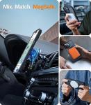 TORRAS Stronger Magnetic for iPhone 13 Pro Case, 12FT Military Grade Drop Tested, Compatible with MagSafe, Slim Protective Matte Silicone for iPhone 13 Pro Phone Case 6.1'', Translucent Black