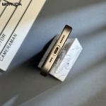 Luxury Plating Stripes Case For iPhone 13 14 15 16 17 Pro Max Air Ultra Thin Matte Cover For iPhone 15 Plus Hard Shockroof Case