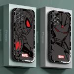 Spider Iron Man Venom Deadpool Phone Case for Samsung Galaxy A71 A50 A53 A73 A21s A51 A31 A54 A55 A16 A41 A52 A72 A70s Capa