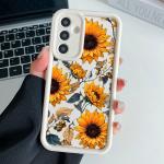Sun Flower Case for Samsung A55 35 54 15 34 25 24 73 53 33 23 71 51 72 52 14 56 36 26 16 32 13 Matte Shockproof Phone Cover