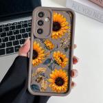 Sun Flower Case for Samsung A55 35 54 15 34 25 24 73 53 33 23 71 51 72 52 14 56 36 26 16 32 13 Matte Shockproof Phone Cover
